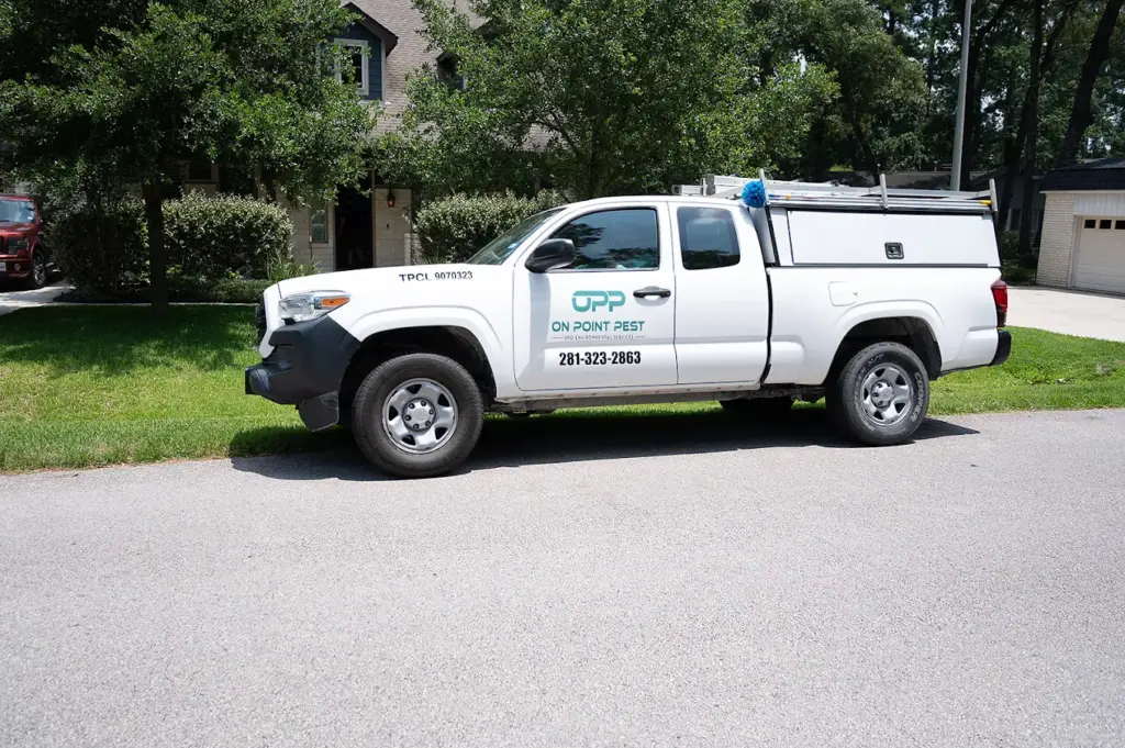 On Point Pest Control Truck